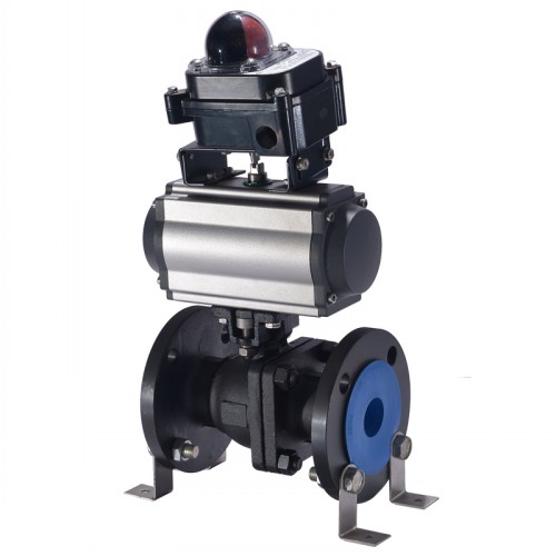 气动铸钢球阀Q641F